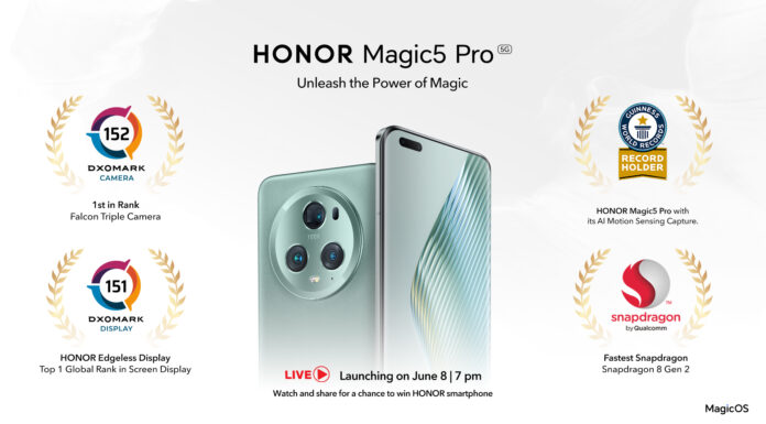 Guinness World Record-breaking HONOR Magic5 Pro to arrive in PH on June 8