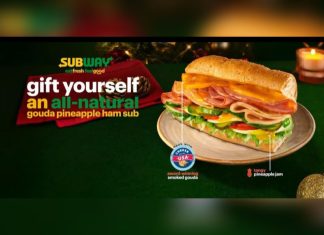 A Filipino Holiday Classic Gets a Cheesy Twist: Subway® Introduces Sandwich with Award-Winning Smoked Gouda from the USA