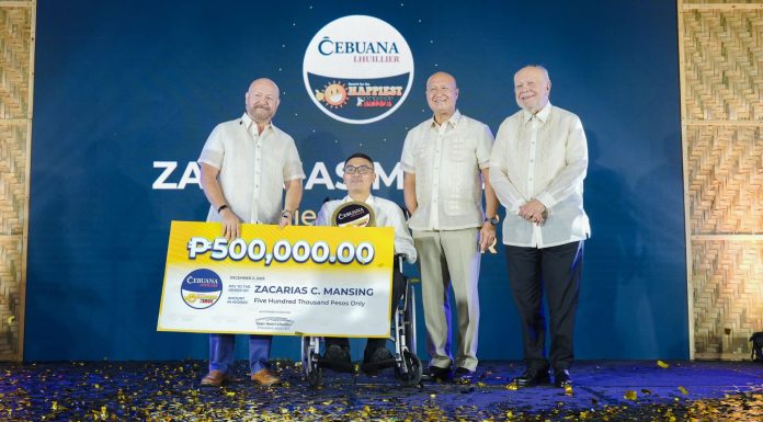 Literacy and Disability Inclusion Champion Zacarias Mansing Jr. Named Cebuana Lhuillier’s 2025 Happiest Pinoy from Over 500,000 Entries Nationwide