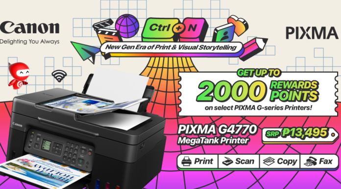 Canon Philippines Unveils MegaTank Promo with Free Inks and Exciting Rewards