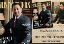 Rising Tigers Magazine Brings “Man of the Year” Mikee Romero to National Book Store