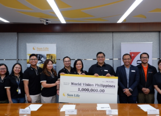 Sun Life Foundation Strengthens World Vision Philippines’ Disaster Response with PHP 1M Support