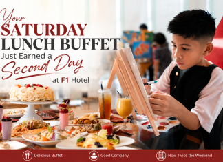 Saturday Wasn’t Enough: Make It a Weekend Buffet at F1 Hotel