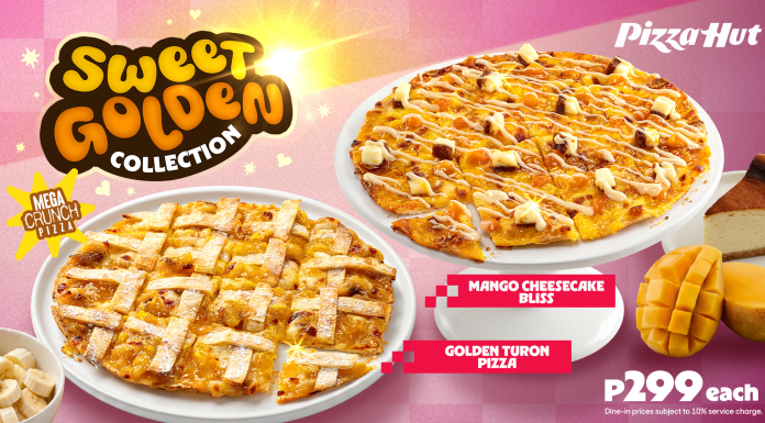 Sweet pizza is the new meta with Pizza Hut’s Sweet Golden Collection